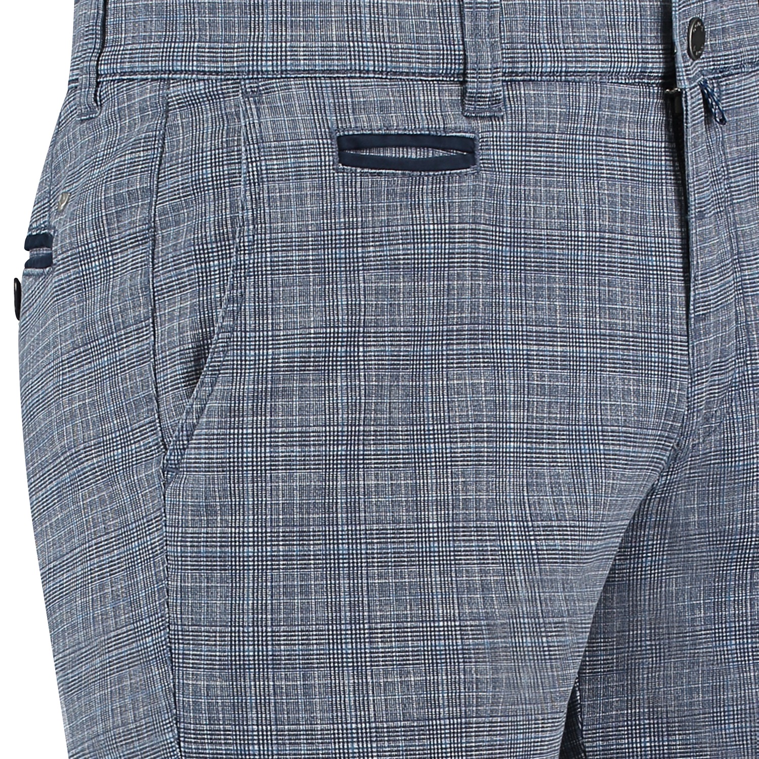 Geklede katoenen broeken van het merk Com4. Deze broeken zijn stretch broeken met elastische band. Een perfecte pasvorm en een heerlijk draagcomfort.